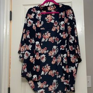 Lane Bryant floral kimono